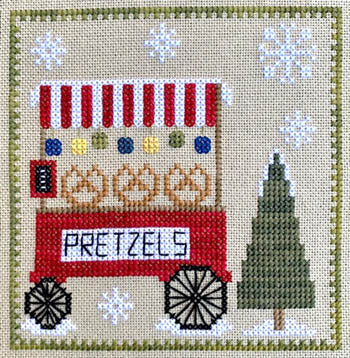 Christkindlmart 6: Pretzel Stand - Pickle Barrel Designs