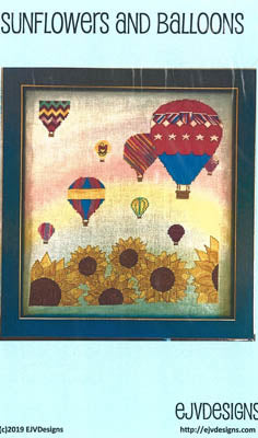 Sunflowers and Balloons - EJV Designs