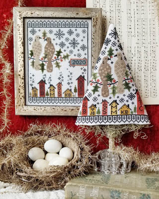 Second Day Of Christmas Sampler & Tree - Hello From Liz Mathews