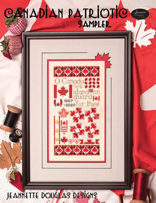 Canadian Patriotic Sampler - Jeanette Douglas Designs