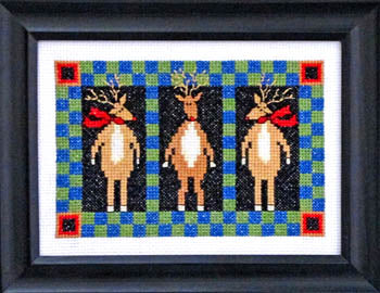 Three Reindeer - Bobbie G. Designs