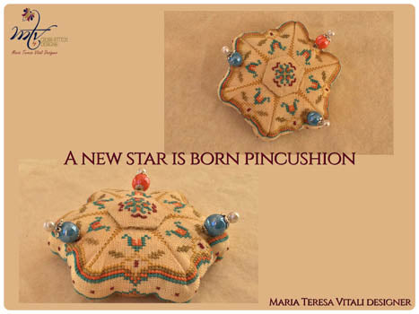 New Star Is Born Pincushion - MTV Designs