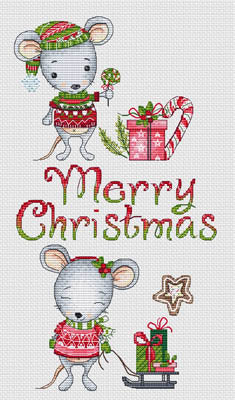 Merry Christmas Mouses - Les Petites Croix De Lucie