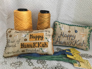 Happy Hanukkah Pillows - Romy's Creations