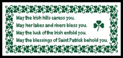 Irish Blessing - Artecy Cross Stitch