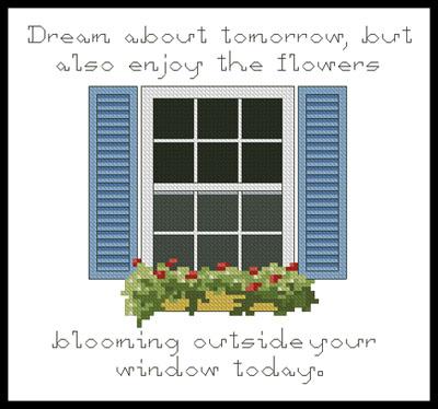 Window Box - Artecy Cross Stitch