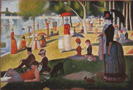 Sunday Afternoon On The Island Of La Grande Jatte - X Squared Cross Stitch