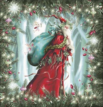 Forest Spirit Santa - Charting Creations