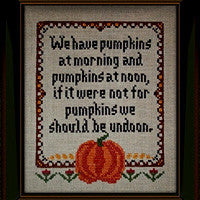 1630 Pilgrim's Pumpkin - Carousel Charts