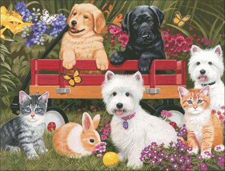 Garden Party - Charting Creations