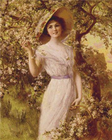 Cherry Blossom - X Squared Cross Stitch