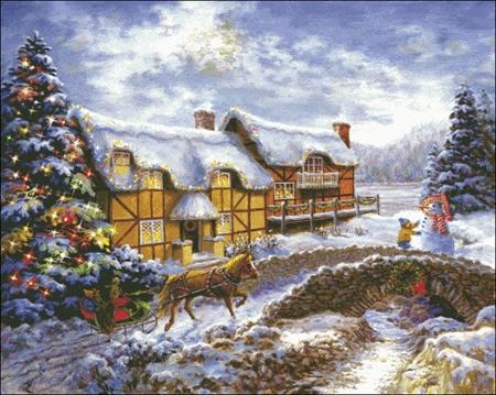 Country Cottages - Charting Creations