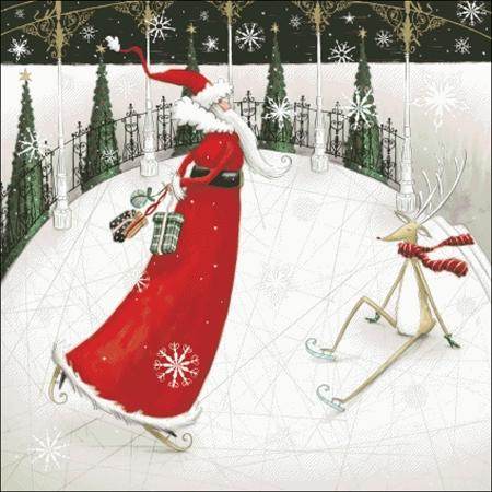 Christmas On Ice - Charting Creations