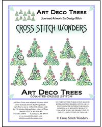 Art Deco Trees - Cross Stitch Wonders