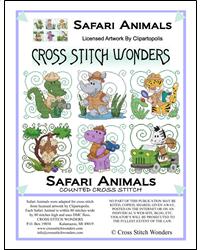 Safari Animals - Cross Stitch Wonders