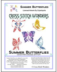 Summer Butterflies - Cross Stitch Wonders