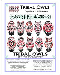 Tribal Owls - Cross Stitch Wonders