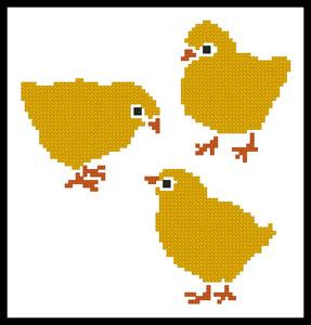 Chicks - Artecy Cross Stitch