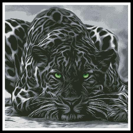 Black Leopard - Artecy Cross Stitch
