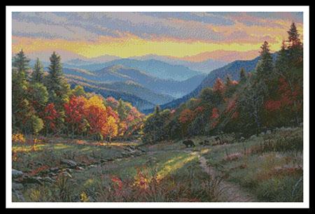 The Light Of Evening - Artecy Cross Stitch