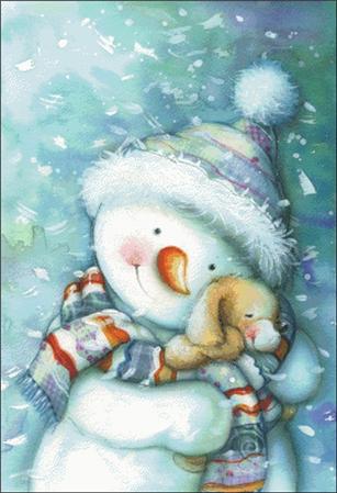 Snowman Snuggles - Charting Creations