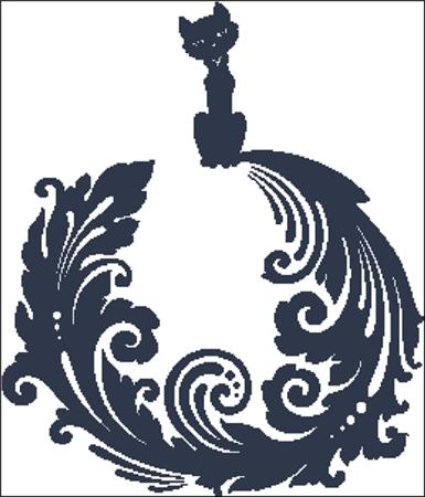 Purrfect Silhouette - Charting Creations