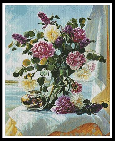 Floral Arrangement - Artecy Cross Stitch