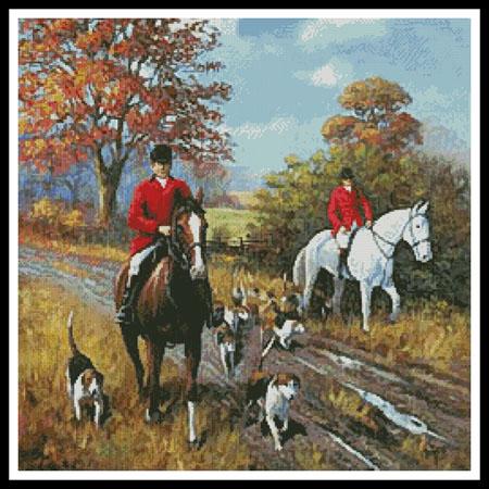 Those Hunting Days - Artecy Cross Stitch