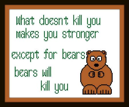 Bears Will Kill You - Iris Originals
