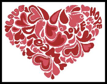 Love Heart - Artecy Cross Stitch