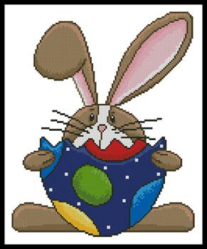 Bunny And Egg - Artecy Cross Stitch
