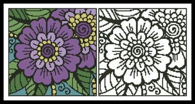 Mini Flower Design 1 - Artecy Cross Stitch