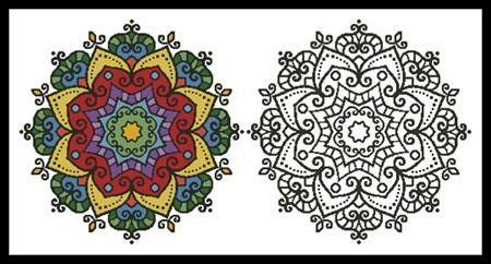 Mandala Design 1 - Artecy Cross Stitch