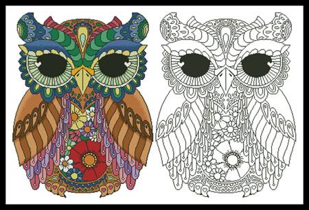 Kurby Owl - Artecy Cross Stitch