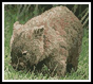 Mini Wombat - Artecy Cross Stitch