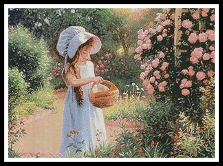 Basket Of Petals - Artecy Cross Stitch