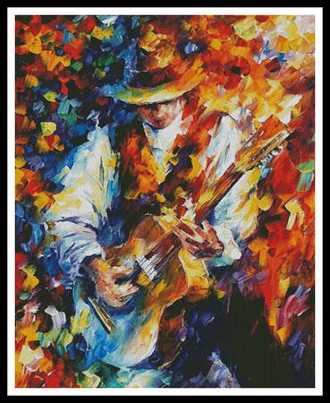 Sing My Guitar (Large) - Artecy Cross Stitch