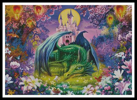 Little Dragon (Large) - Artecy Cross Stitch