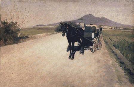 A Road In Naples - X Squared Cross Stitch