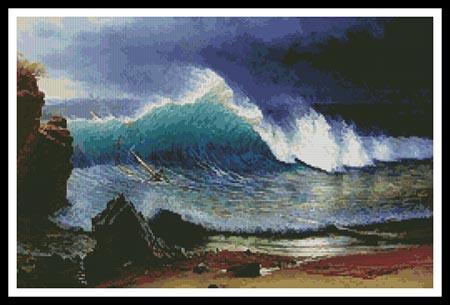 The Shore Of The Turquoise Sea - Artecy Cross Stitch