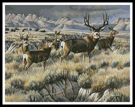 Up From The Coulee - Artecy Cross Stitch