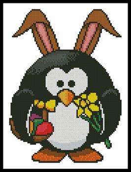Mini Easter Penguin - Artecy Cross Stitch