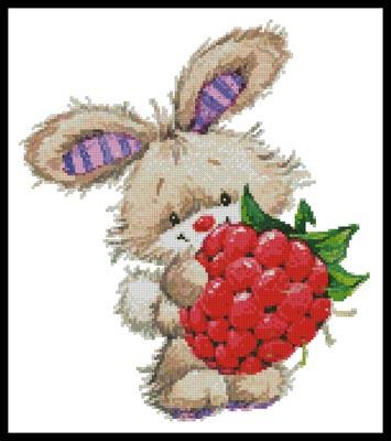Berry Cute Rabbit - Artecy Cross Stitch