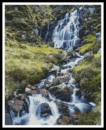 Waterfall - Artecy Cross Stitch