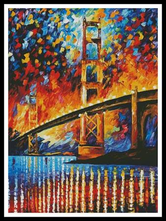 San Francisco Golden Gate (Large) - Artecy Cross Stitch