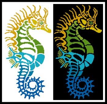 Seahorse Design 2 - Artecy Cross Stitch