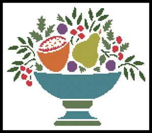 Fruit Bowl - Artecy Cross Stitch