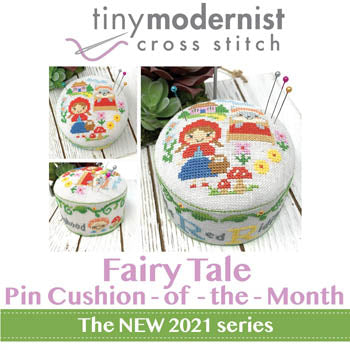 Fairy Tale Pin Cushions: Little Red Riding Hood - Tiny Modernist Inc