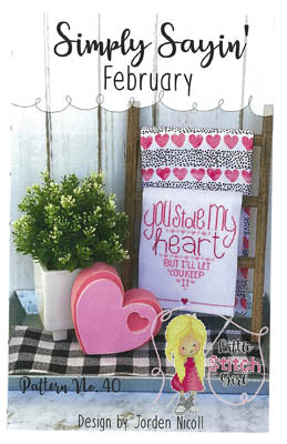 Simply Sayin': February - Little Stitch Girl