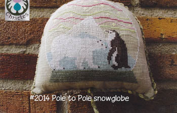 Pole To Pole Snowglobe - Thistles